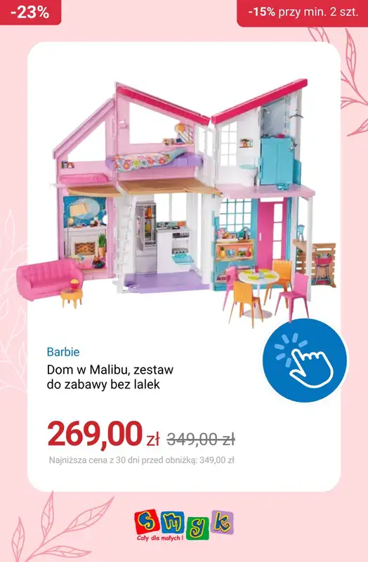Smyk - gazetka promocyjna -15% przy zakupie min. 2 produktów od piątku 08.05 do poniedziałku 11.05 - strona 9