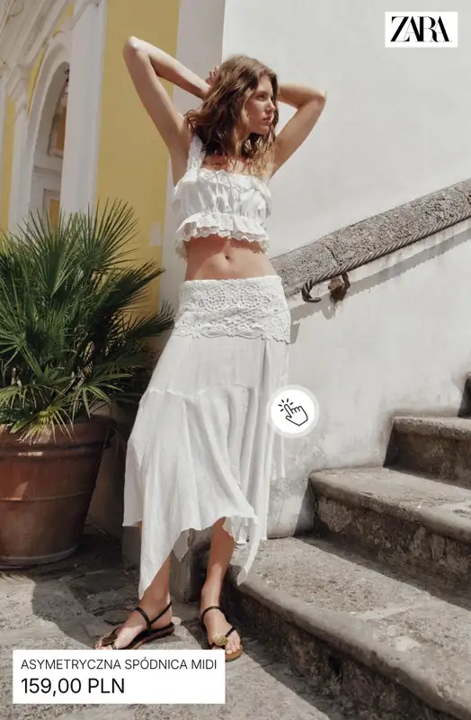Zara - gazetka promocyjna Letnie spódnice od soboty 09.05  - strona 3