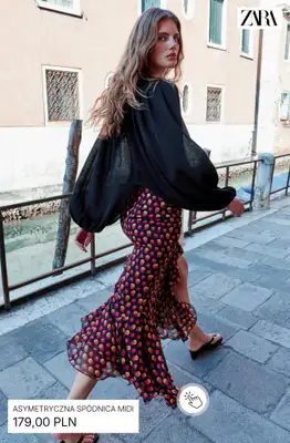 Zara - gazetka promocyjna Letnie spódnice od soboty 09.05  - strona 2