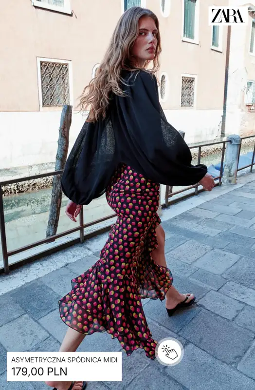 Zara - gazetka promocyjna Letnie spódnice od soboty 09.05  - strona 2