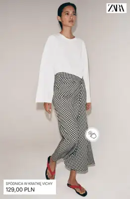 Zara - gazetka promocyjna Letnie spódnice od soboty 09.05  - strona 9