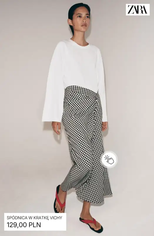 Zara - gazetka promocyjna Letnie spódnice od soboty 09.05  - strona 9