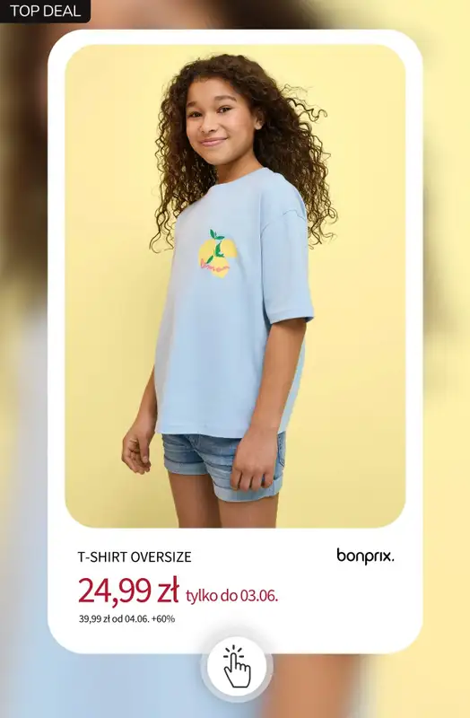 bonprix - gazetka promocyjna Stylizacje na lato dla dzieci od piątku 08.05  - strona 2