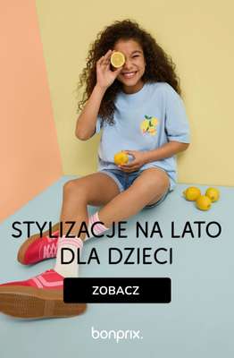 bonprix - gazetka promocyjna Stylizacje na lato dla dzieci od piątku 08.05 