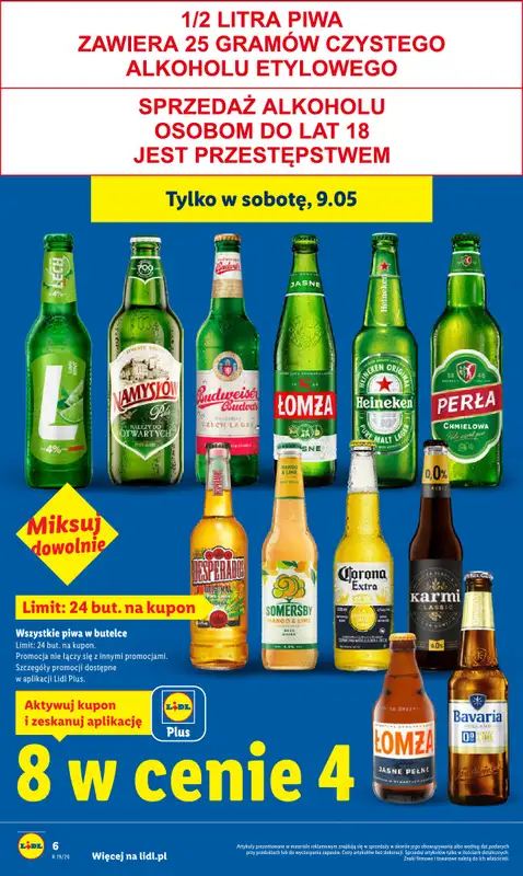 Lidl - gazetka promocyjna Oferta od czwartku od czwartku 07.05 do soboty 09.05 - strona 6