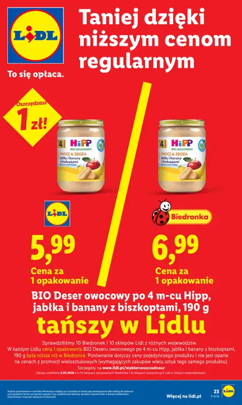 Lidl - gazetka promocyjna Oferta od czwartku od czwartku 07.05 do soboty 09.05 - strona 23