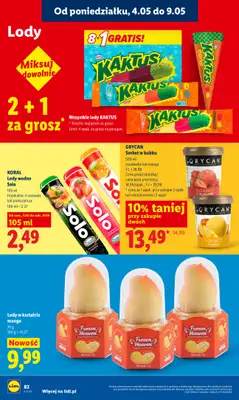 Lidl - gazetka promocyjna Oferta od czwartku od czwartku 07.05 do soboty 09.05 - strona 76