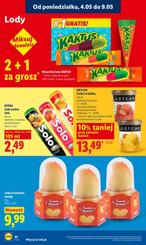 Lidl - gazetka promocyjna Oferta od czwartku od czwartku 07.05 do soboty 09.05 - strona 76
