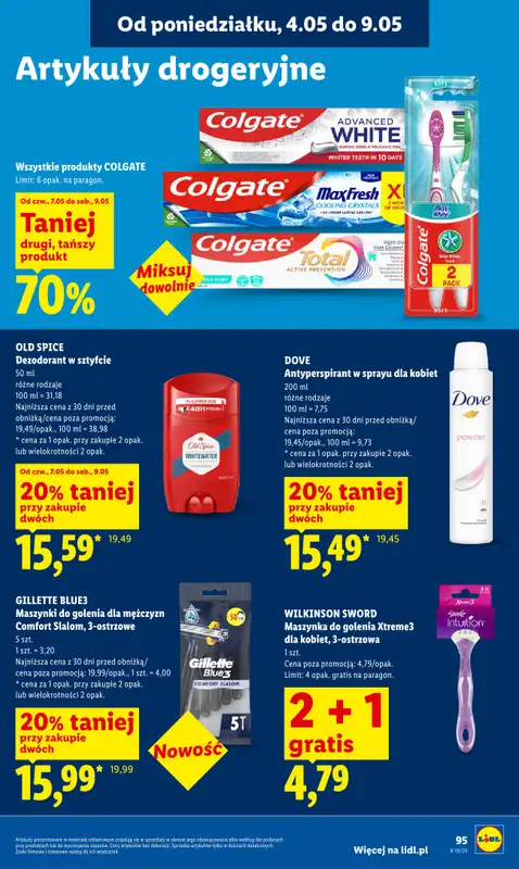 Lidl - gazetka promocyjna Oferta od czwartku od czwartku 07.05 do soboty 09.05 - strona 93