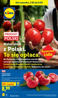 Lidl - gazetka promocyjna Oferta od czwartku od czwartku 07.05 do soboty 09.05 - strona 38