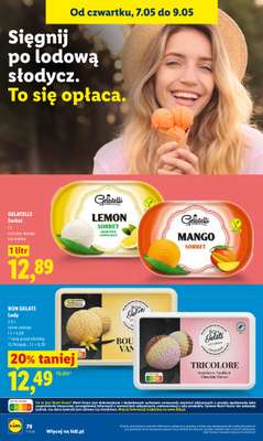 Lidl - gazetka promocyjna Oferta od czwartku od czwartku 07.05 do soboty 09.05 - strona 72