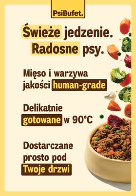 PsiBufet - gazetka promocyjna Dowiedz się więcej! od poniedziałku 11.05 do niedzieli 24.05