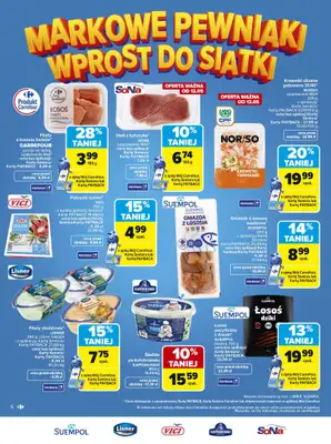 Carrefour - gazetka promocyjna Gazetka Carrefour Łap markowe pewniaki od poniedziałku 11.05 do soboty 23.05 - strona 6