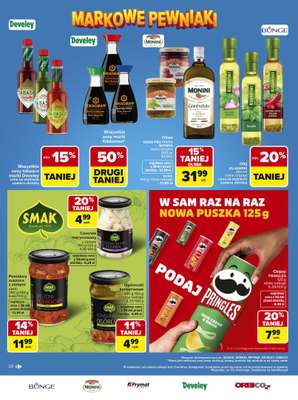 Carrefour - gazetka promocyjna Gazetka Carrefour Łap markowe pewniaki od poniedziałku 11.05 do soboty 23.05 - strona 30