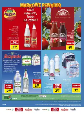 Carrefour - gazetka promocyjna Gazetka Carrefour Łap markowe pewniaki od poniedziałku 11.05 do soboty 23.05 - strona 44