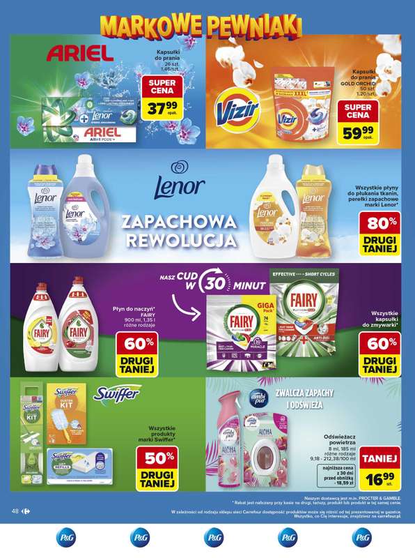 Carrefour - gazetka promocyjna Gazetka Carrefour Łap markowe pewniaki od poniedziałku 11.05 do soboty 23.05 - strona 48