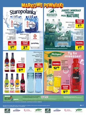 Carrefour - gazetka promocyjna Gazetka Carrefour Łap markowe pewniaki od poniedziałku 11.05 do soboty 23.05 - strona 47