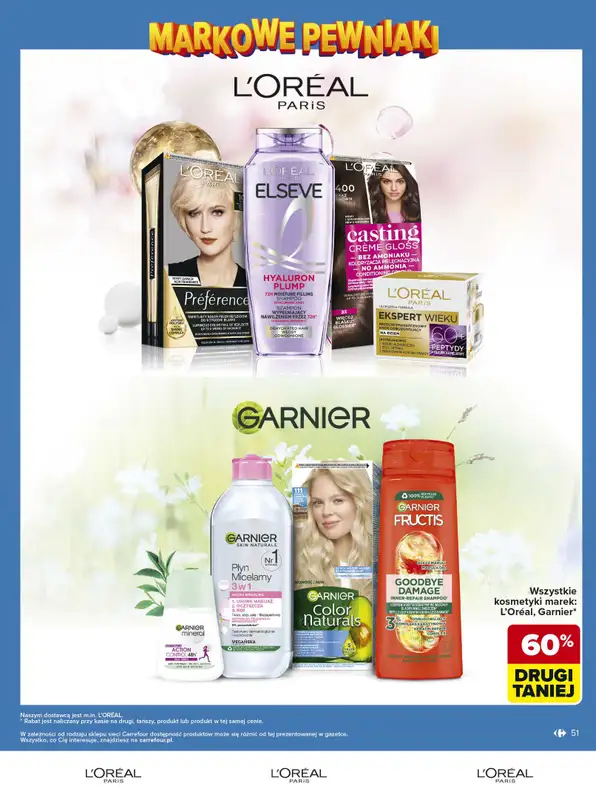 Carrefour - gazetka promocyjna Gazetka Carrefour Łap markowe pewniaki od poniedziałku 11.05 do soboty 23.05 - strona 51
