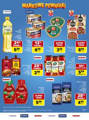Carrefour - gazetka promocyjna Gazetka Carrefour Łap markowe pewniaki od poniedziałku 11.05 do soboty 23.05 - strona 31