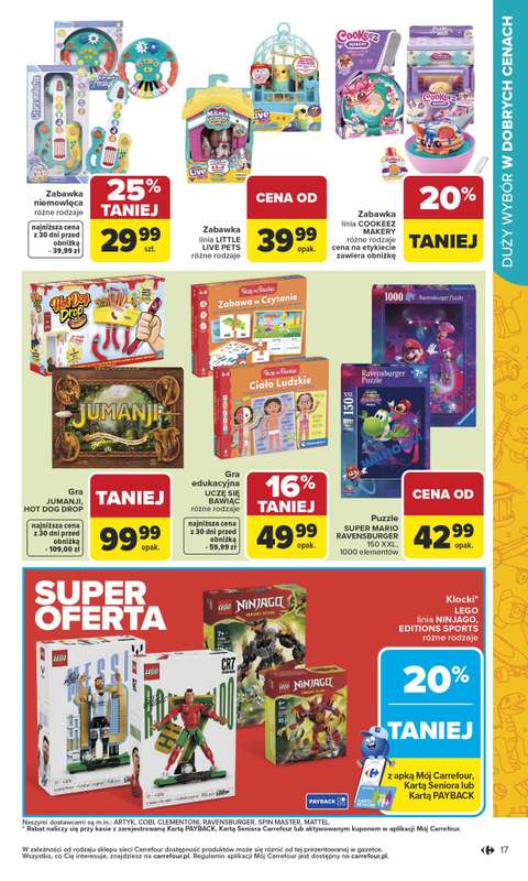 Carrefour - gazetka promocyjna Gazetka Carrefour Łap super okazje od poniedziałku  do soboty 23.05 - strona 17