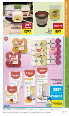 Carrefour - gazetka promocyjna Gazetka Carrefour Łap super okazje od poniedziałku od poniedziałku 11.05 do soboty 23.05 - strona 31