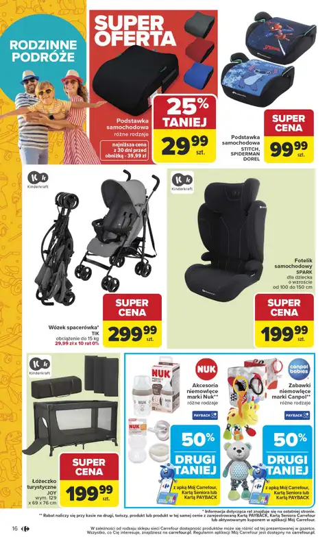 Carrefour - gazetka promocyjna Gazetka Carrefour Łap super okazje od poniedziałku od poniedziałku 11.05 do soboty 23.05 - strona 16