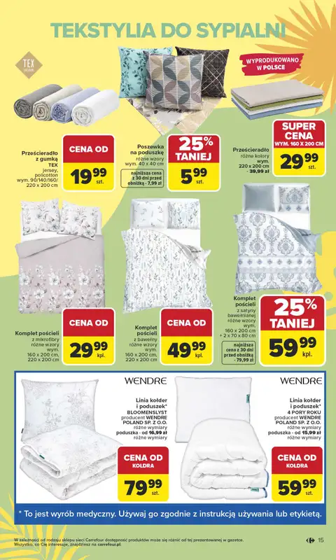 Carrefour - gazetka promocyjna Gazetka Carrefour Łap super okazje od poniedziałku od poniedziałku 11.05 do soboty 23.05 - strona 15