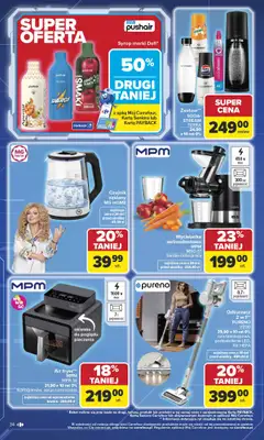 Carrefour - gazetka promocyjna Gazetka Carrefour Łap super okazje od poniedziałku od poniedziałku 11.05 do soboty 23.05 - strona 34