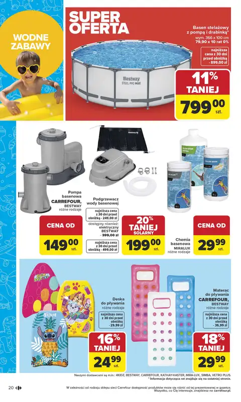 Carrefour - gazetka promocyjna Gazetka Carrefour Łap super okazje od poniedziałku od poniedziałku 11.05 do soboty 23.05 - strona 20