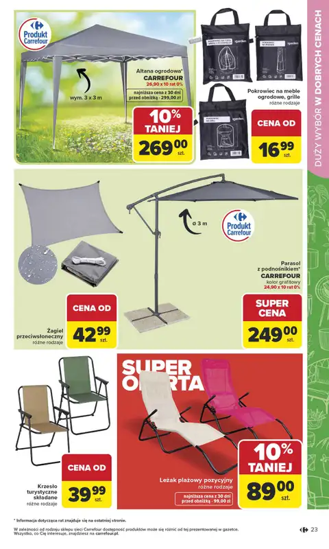 Carrefour - gazetka promocyjna Gazetka Carrefour Łap super okazje od poniedziałku od poniedziałku 11.05 do soboty 23.05 - strona 23