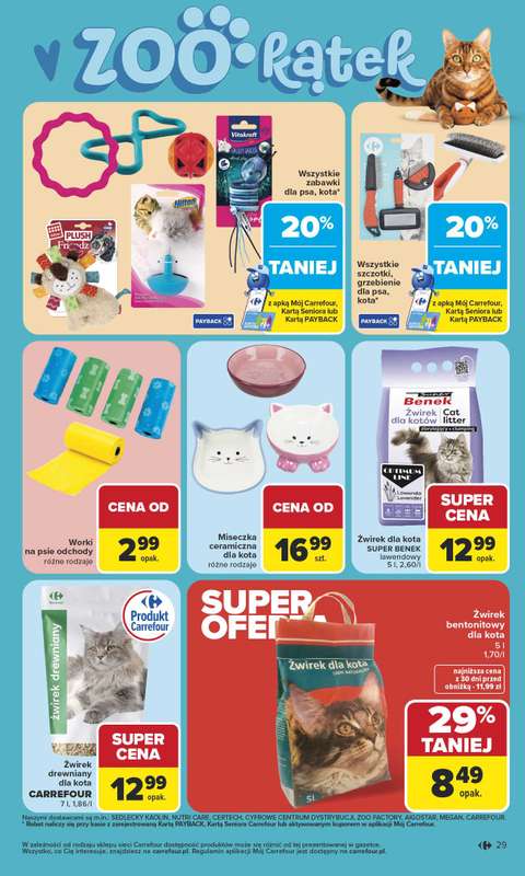 Carrefour - gazetka promocyjna Gazetka Carrefour Łap super okazje od poniedziałku od poniedziałku 11.05 do soboty 23.05 - strona 29