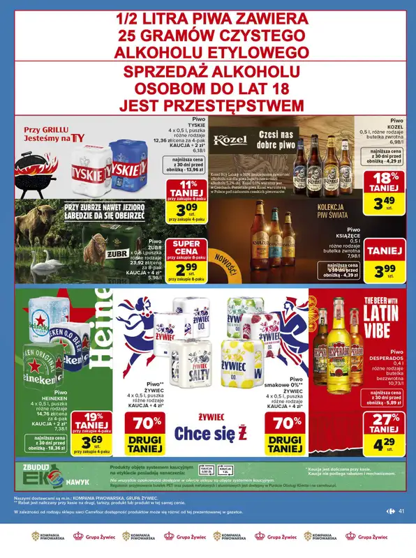 Carrefour Market - gazetka promocyjna Gazetka Carrefour Market Łap markowe pewniaki od poniedziałku 11.05 do soboty 23.05 - strona 41