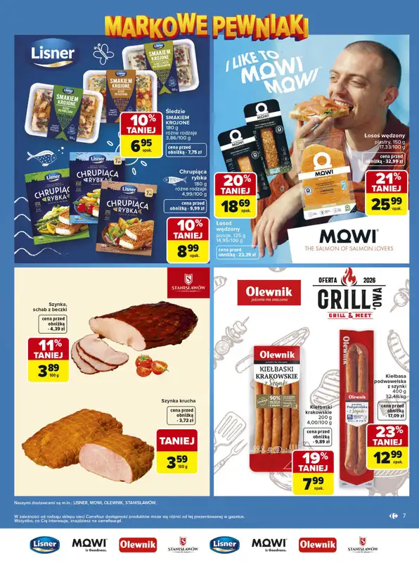 Carrefour Market - gazetka promocyjna Gazetka Carrefour Market Łap markowe pewniaki od poniedziałku 11.05 do soboty 23.05 - strona 7
