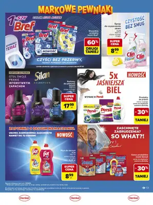 Carrefour Market - gazetka promocyjna Gazetka Carrefour Market Łap markowe pewniaki od poniedziałku 11.05 do soboty 23.05 - strona 53