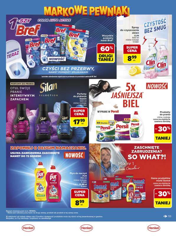 Carrefour Market - gazetka promocyjna Gazetka Carrefour Market Łap markowe pewniaki od poniedziałku 11.05 do soboty 23.05 - strona 53