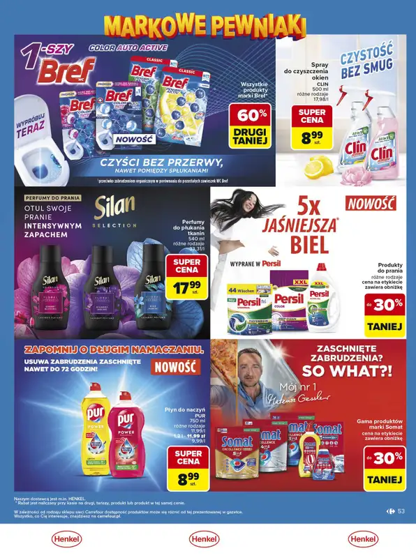 Carrefour Market - gazetka promocyjna Gazetka Carrefour Market Łap markowe pewniaki od poniedziałku 11.05 do soboty 23.05 - strona 53