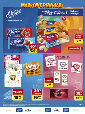 Carrefour Market - gazetka promocyjna Gazetka Carrefour Market Łap markowe pewniaki od poniedziałku 11.05 do soboty 23.05 - strona 21