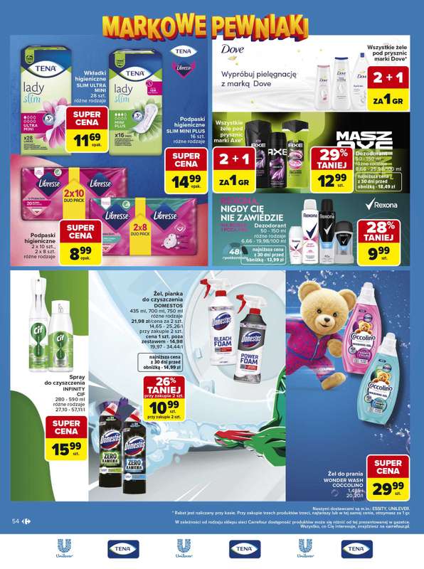 Carrefour Market - gazetka promocyjna Gazetka Carrefour Market Łap markowe pewniaki od poniedziałku 11.05 do soboty 23.05 - strona 54