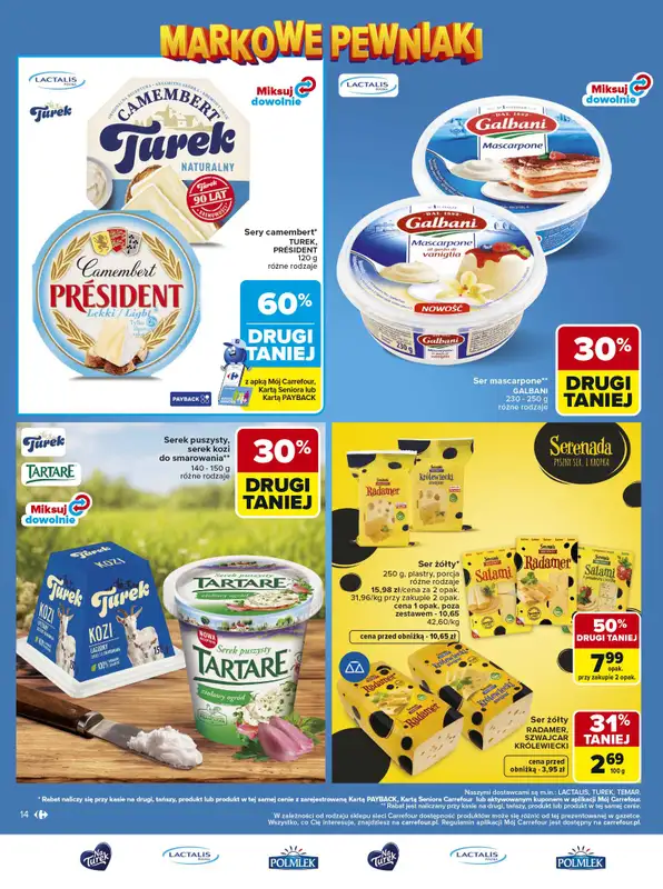 Carrefour Market - gazetka promocyjna Gazetka Carrefour Market Łap markowe pewniaki od poniedziałku 11.05 do soboty 23.05 - strona 14