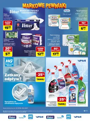 Carrefour Market - gazetka promocyjna Gazetka Carrefour Market Łap markowe pewniaki od poniedziałku 11.05 do soboty 23.05 - strona 55