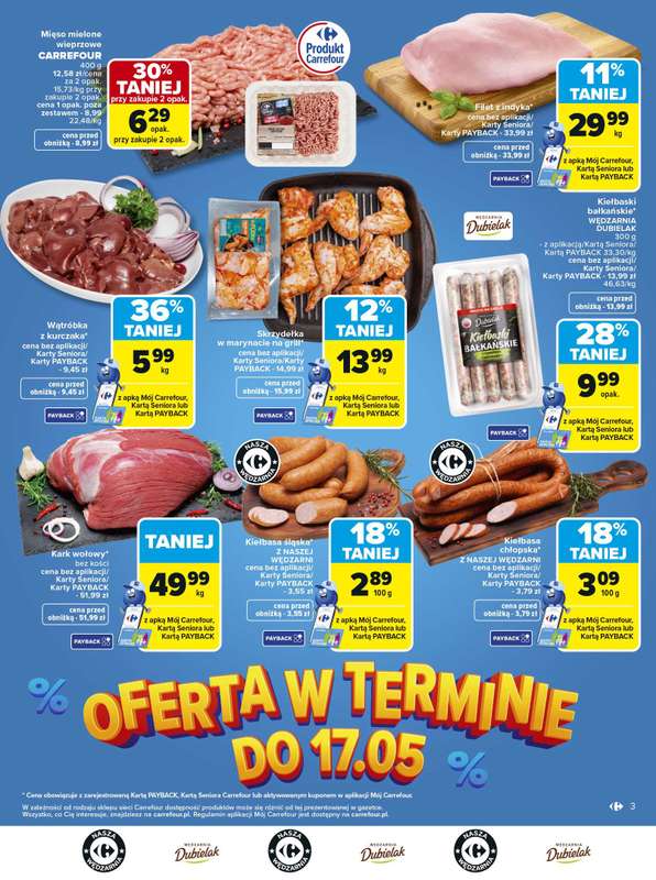 Carrefour Market - gazetka promocyjna Gazetka Carrefour Market Łap markowe pewniaki  do soboty 23.05 - strona 3