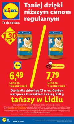 Lidl - gazetka promocyjna Oferta od poniedziałku od poniedziałku 11.05 do środy 13.05 - strona 20