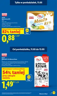 Lidl - gazetka promocyjna Oferta od poniedziałku od poniedziałku 11.05 do środy 13.05 - strona 3