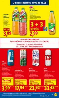 Lidl - gazetka promocyjna Oferta od poniedziałku od poniedziałku 11.05 do środy 13.05 - strona 55
