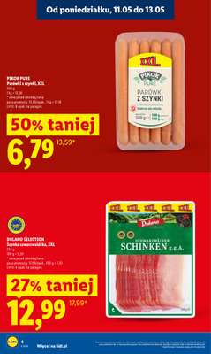Lidl - gazetka promocyjna Oferta od poniedziałku od poniedziałku 11.05 do środy 13.05 - strona 4