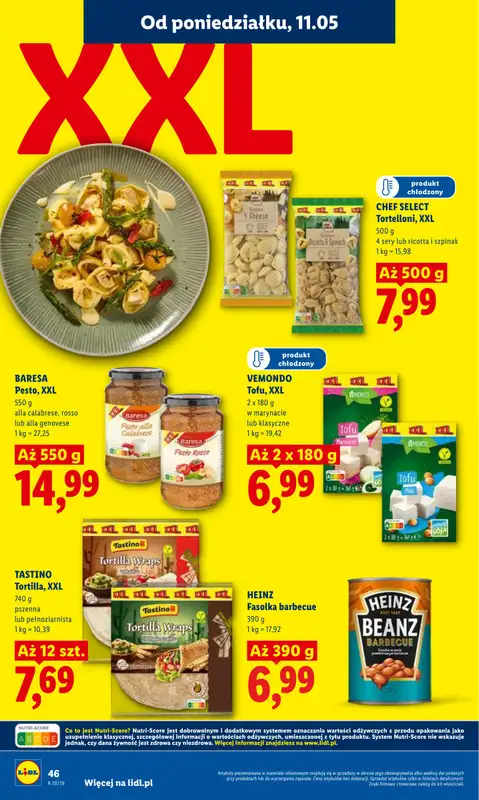 Lidl - gazetka promocyjna Oferta od poniedziałku od poniedziałku 11.05 do środy 13.05 - strona 46