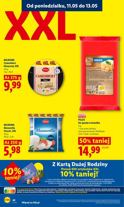 Lidl - gazetka promocyjna Oferta od poniedziałku od poniedziałku 11.05 do środy 13.05 - strona 42