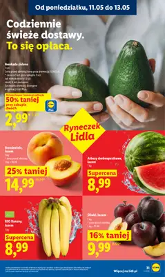 Lidl - gazetka promocyjna Oferta od poniedziałku od poniedziałku 11.05 do środy 13.05 - strona 31