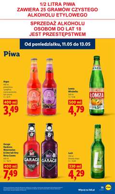 Lidl - gazetka promocyjna Oferta od poniedziałku od poniedziałku 11.05 do środy 13.05 - strona 75