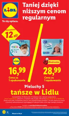 Lidl - gazetka promocyjna Oferta od poniedziałku od poniedziałku 11.05 do środy 13.05 - strona 22